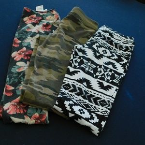 Printed leggings